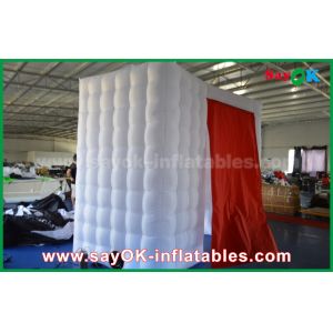 Inflatable Photo Studio 1 Door 2.5m Custom Black / White Inflatable Photo Booth