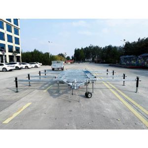 Skeleton Tiny House Trailers Robust Hot Dip Galvanised Trailer Silver