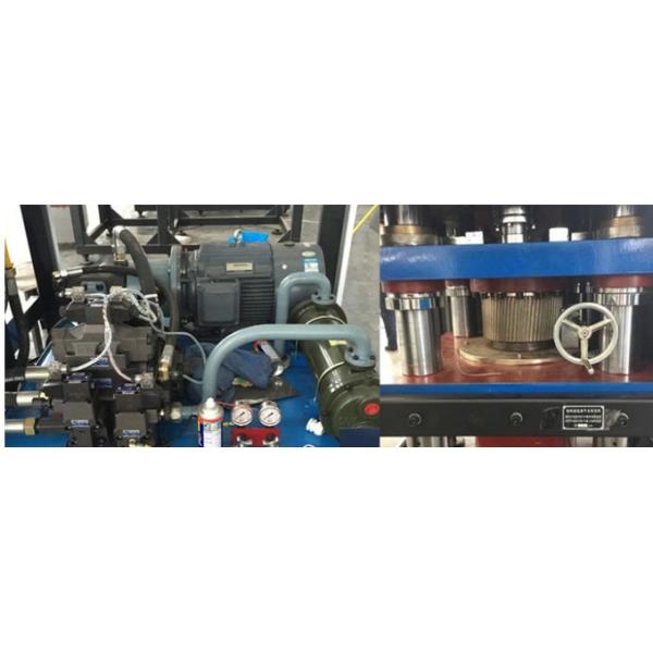 PLC Touch Screen Hydraulic Press Machine / Ceramic Press Machine For Wear Resisting Alumina Ceramic Tile