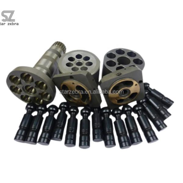 Machinery Repair Shops Pump liner valve plate connection for Excavator Kobelco Hitachi Doosan Sany hydraulic pump assembly