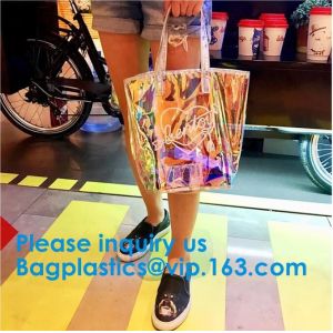 Holographic Makeup Bag Iridescent Cosmetic Bag Hologram Clutch Large Toiletries