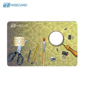 CMYK Printable RFID PVC Card 30mil thickness with Signature panel