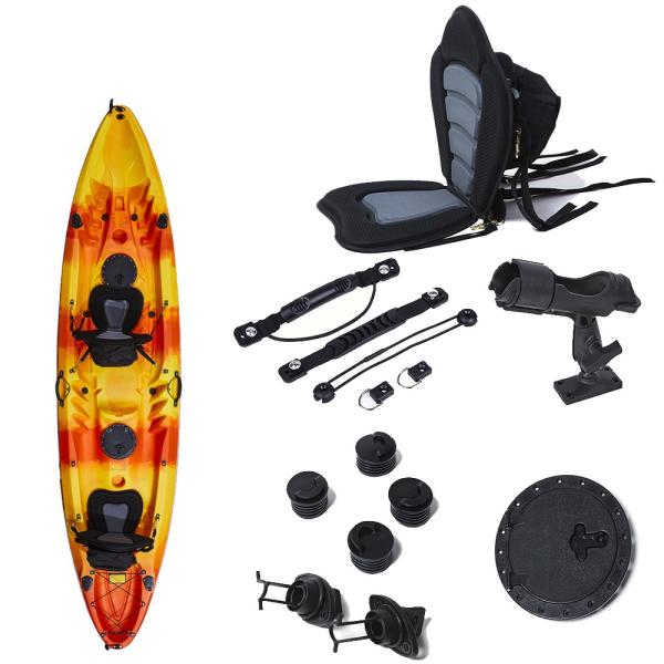 Touring with The Kayak Harmony Two or Three Person Kayak China Sit On Top