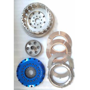 Sagw 8.25'' Twin Disc Racing Clutch Kit For TOYOTA1JZ-GTE 2JZ-GTE