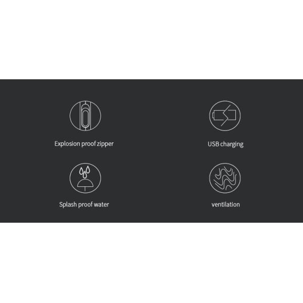 Oem Mens Laptop Sling Bag Mens Front Sling Bag Ventilation Multi Storey