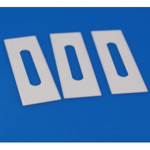 Zirconia Ceramic Zro2 Ceramic Razor Blades Slotted Blade