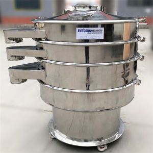 Fine Starch Powder Ultrasonic Vibrating Screen Sifter Machine Stainless Steel