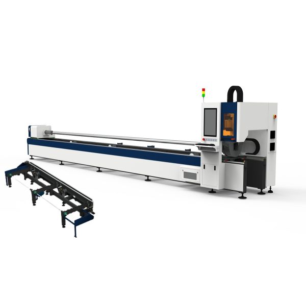 Automatic Obstacle Avoidance Tube Laser Cutting Machine Horizontally Mounted
