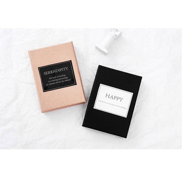 Factory Direct Custom Transparent Sticker Labels Text Logo Brand Self Adhesive Label Stickers