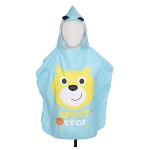 Personalised Printed Microfiber Childrens Beach Poncho Hooded Towels 40x80cm