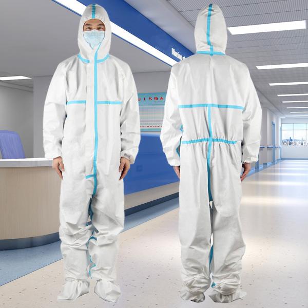Buy Verified Hospital Coverall Medical Protective Clothing Anti Virus at wholesale prices