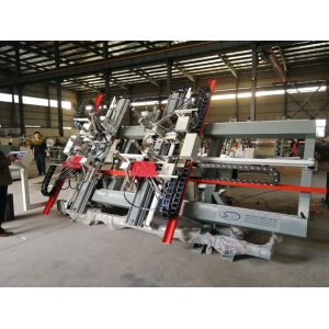 UL Standard CNC Four Corner Welding Machine for PVC Window,CNC Vertical Four