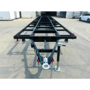 Super Long Frame Tiny House Trailers 8 Ton Skeleton Trailer