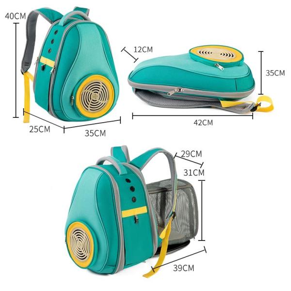 Portable Avocado Pet Travel Bag Breathable Carrying Backpack For Cat Dog Pet Carrier