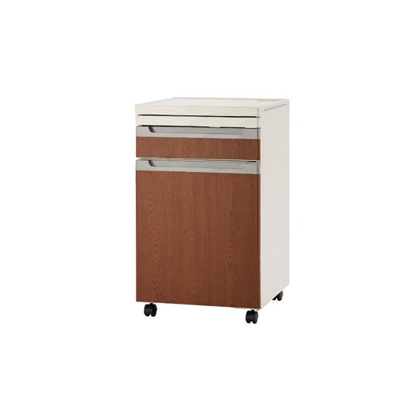 Buy Smooth Hospital Bedside Cabinet , Movable Medical Bedside Cabinet On Wheels at wholesale prices