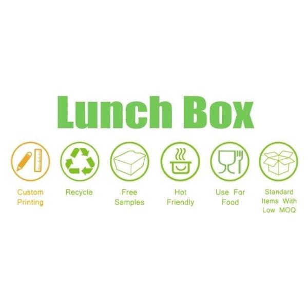Wholesale disposable bento box kraft paper lunch packaging box,Kraft Paper Fast