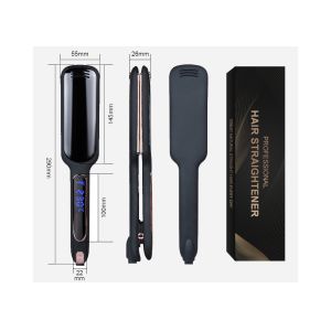Tourmaline Ceramic Coating Anion Hair Straightener Flat Iron Salon Tool
