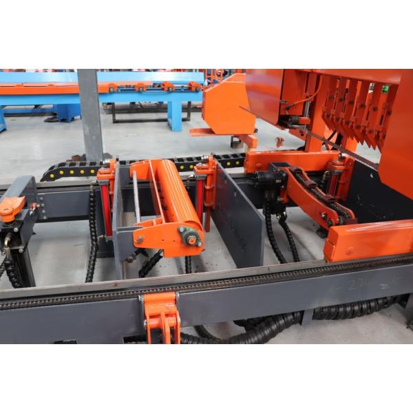 Fully Automatic Horizontal Hydraulic Band Saw Machine For 1000mm Wood