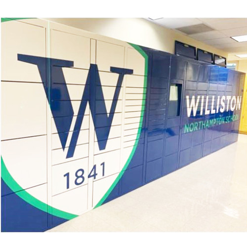 Buy Outdoor Solar School Parcel  Courier Locker With Barcode at wholesale prices