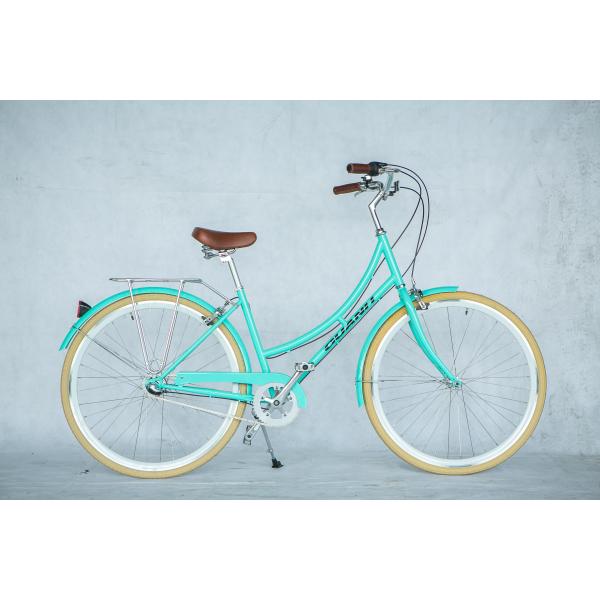 Pure Cycles Multi 3-Speed City Step-Through Women's Comfort Fitness Cruiser Bike Durable