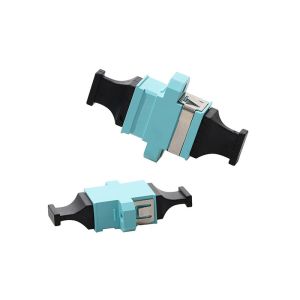 MPO MTP Flange FTTH Adapter With Plastic Housing