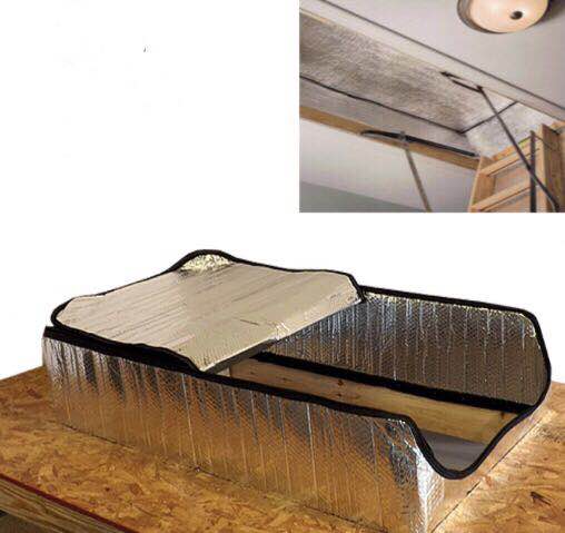 Tear Resistant Attic Insulator Cover , Double Sides Attic Access Insulation Cover
