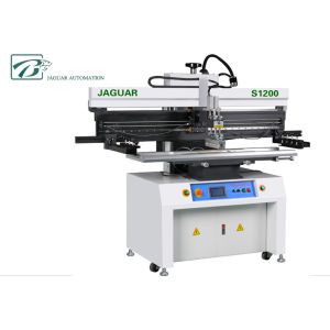 220V Screen SMT Stencil Printer For PCB Assembly 0.35mm Minimum Spacing