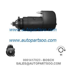 0001417037 - BOSCH Starter Motor 24V 6.6KW 11T MOTORES DE ARRANQUE