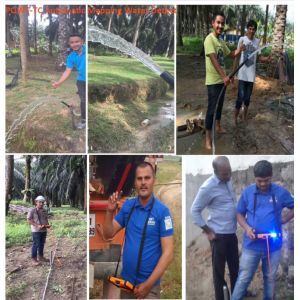 PQWT-TC500 Geophysical Water Detector 500 Meters 4000mAh Power