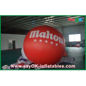 Customize Inflatable Balloons For Advertising / Outdoor Inflatable Helium