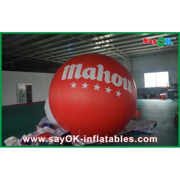 Customize Inflatable Balloons For Advertising / Outdoor Inflatable Helium