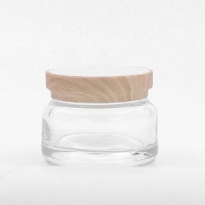 Empty OEM Cosmetic Bottle Packaging Environmentally Friendly Round Shape