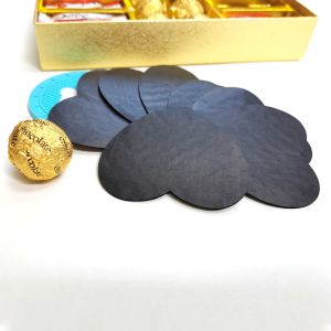 OEM Logo White Black CMYK Printing Round Candy Pads Uncoated