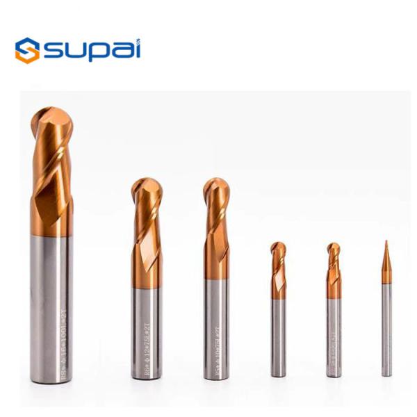 Buy Flat 1 Roughing End Mill , Single Flute End Mill Aluminum Customized Length at wholesale prices