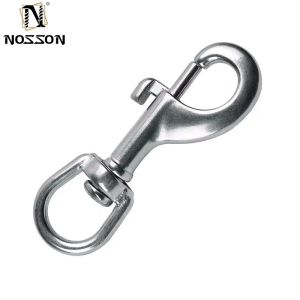 JIS Standard AISI304/316 Stainless Steel Bolt Snap Swivel Carabiner Hook for Dog