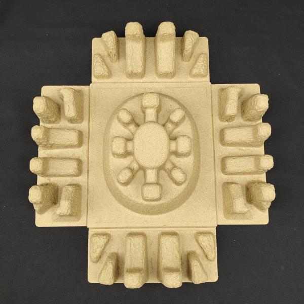 The pulp molding packaging bases for smart speakers of small household appliances are directly supplied by factories in Ningbo, China, and are