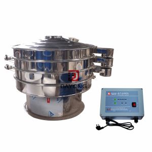 Diameter 1200mm Single Layer Wheat Powder Ultrasonic Vibrating Screen