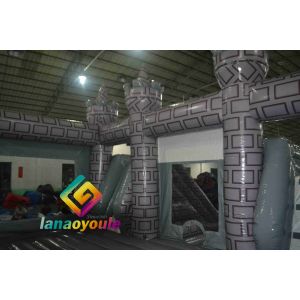Children 0.9mm Inflatable Jumping Castle For Event Party