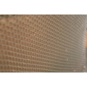 Facade with Fire Rated Aluminum Honeycomb Panel