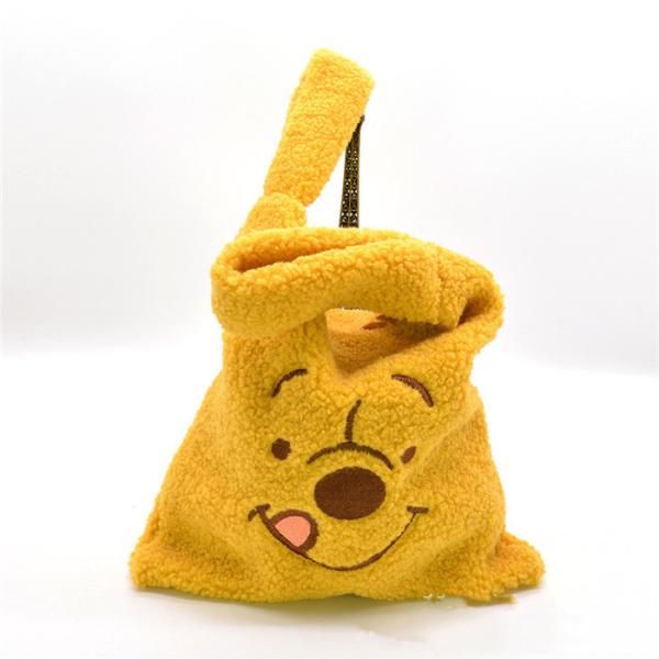 Buy Embroidered Girls Plush Shopping Bag For Winter at wholesale prices
