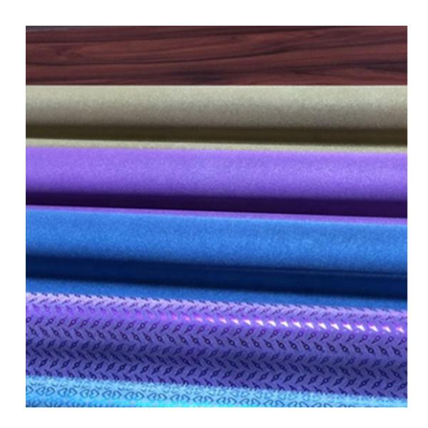 Buy Thermal CPP Embossed Pattern Glitter Lamination Film With Transparent / Color Finish at wholesale prices