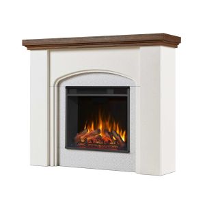 Quality Indoor Warming Electric Fireplace Cabinet Heating up area 1000 square feet Decorative for sale
