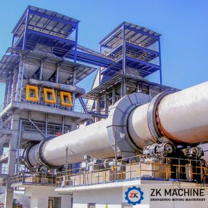 Quality Caco3 Horizontal 300 Ton Per Day Calcination Rotary Kiln for sale