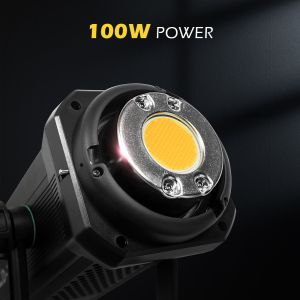 100watt Photography LED Video Studio Light With LCD Display Screen