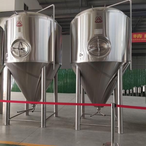Buy 1000L 2000L 3000L 4000L 5000L Beer Conical Fermentation Tank Stainless Steel 304 Fermenter at wholesale prices