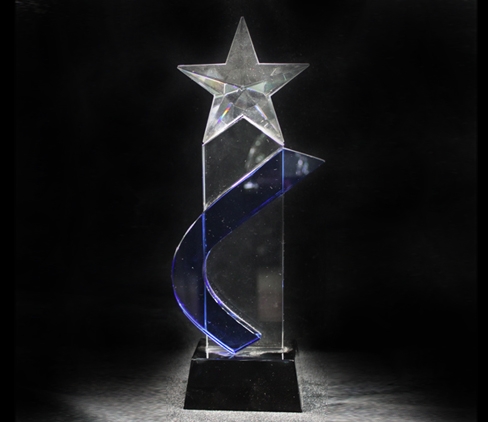 Top Grade Crystal Trophy