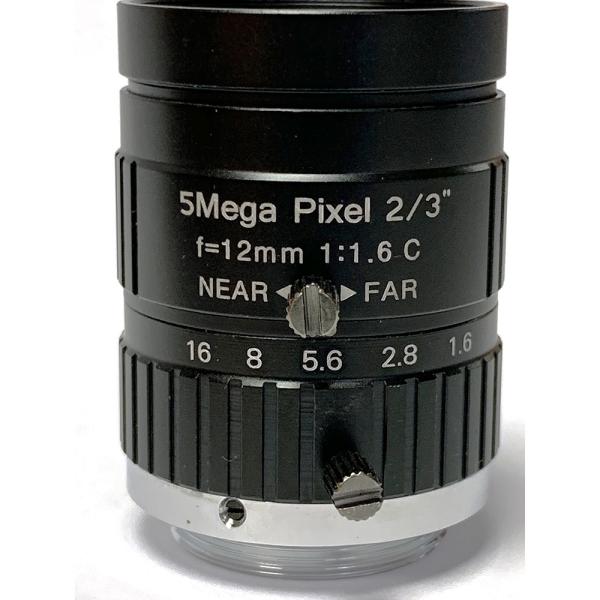 Mono Focal 2/3" 12mm F1.6 5MP Machine Vision Camera Lenses