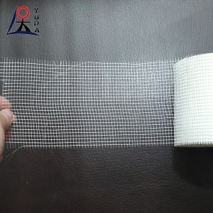 White Self Adhesive Fiberglass Mesh Tape Fiber Mesh Drywall Tape