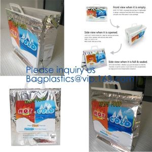 Manufacturer customized portable student instant bag aluminum foil thermal