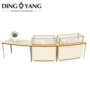 Nice Appearance Firm Structure Jewelry Display Counters , Provide Elegant